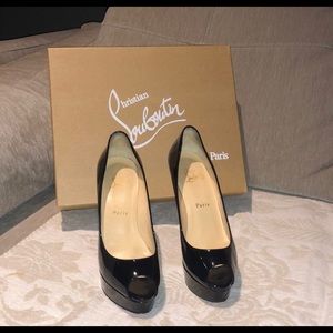 Black Patent Leather Louboutin from Nordstrom